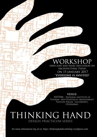 Thinking Hand Poster